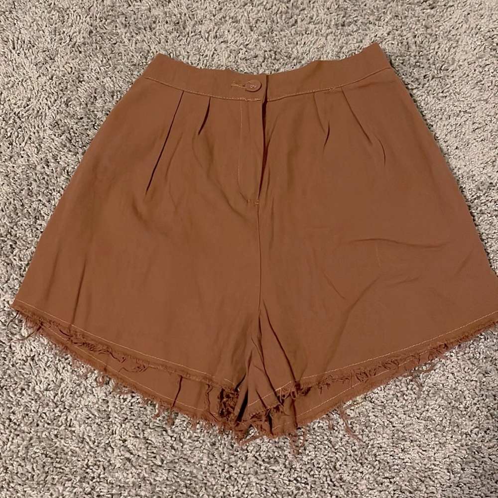Brown shorts